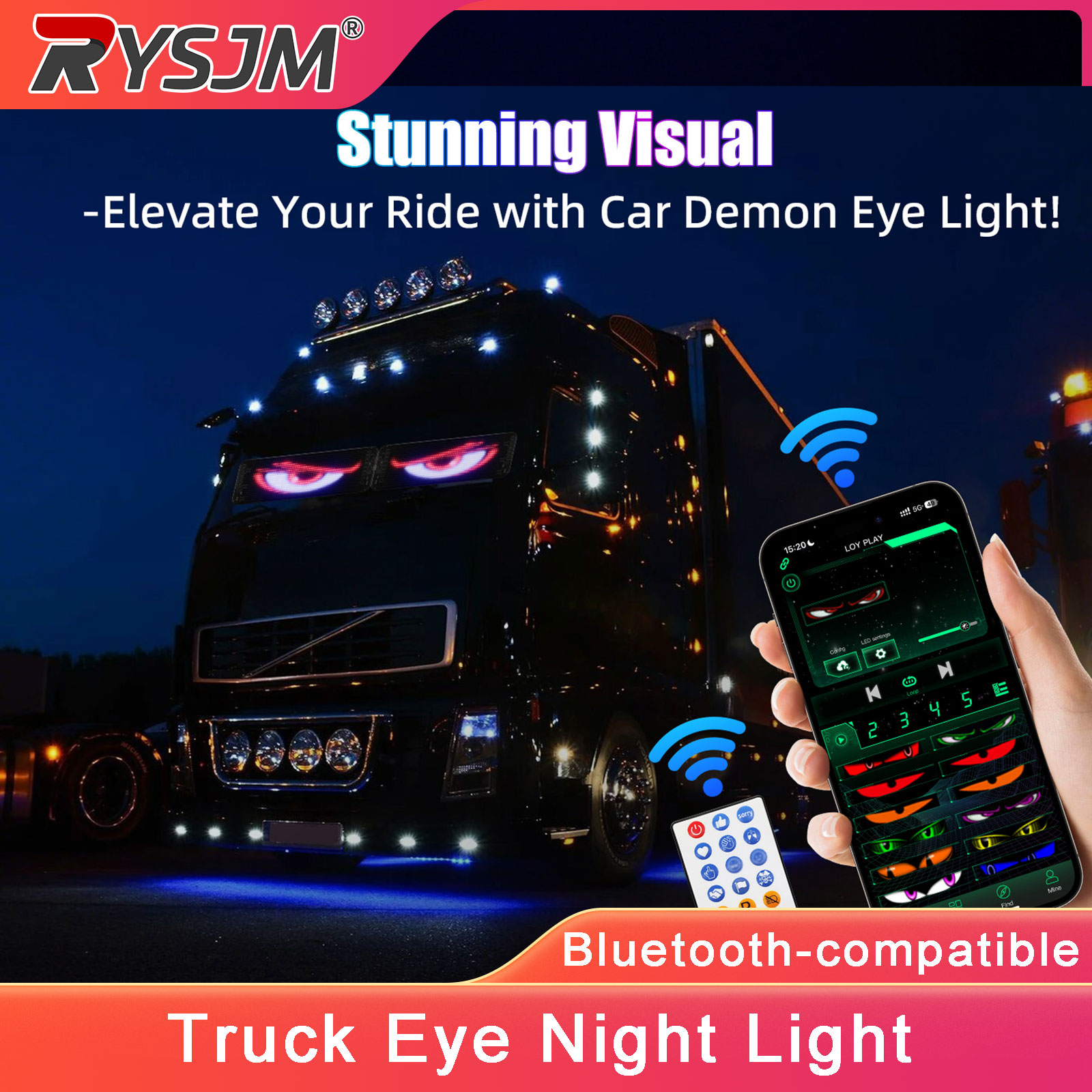 Car Led Light - LED Devil Eye Light For Car
