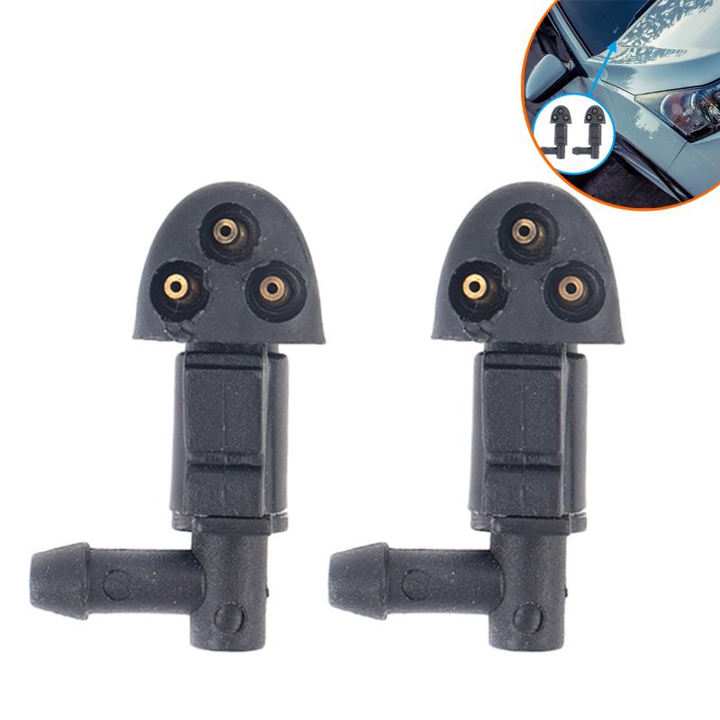 Car Wiper - 【YY34】【xxx】1/2/4Pcs Washer Jet Nozzles 3 Holes