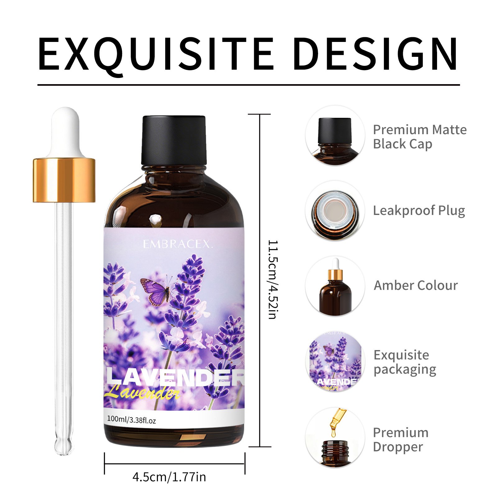 100ml Lavender Essential Oil H - Car Air Freshener 评论和价格