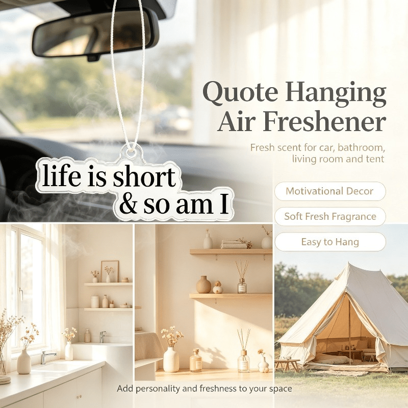 Car Air Freshener Funny Quote  - Car Air Freshener 评论和价格