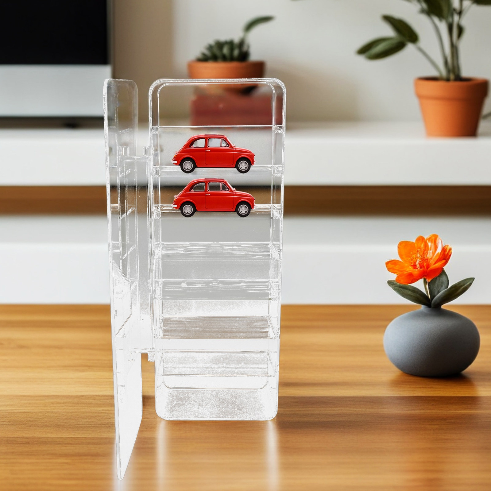 1:64 Scale Car Display Case Cl - Car Organizer 评论和价格
