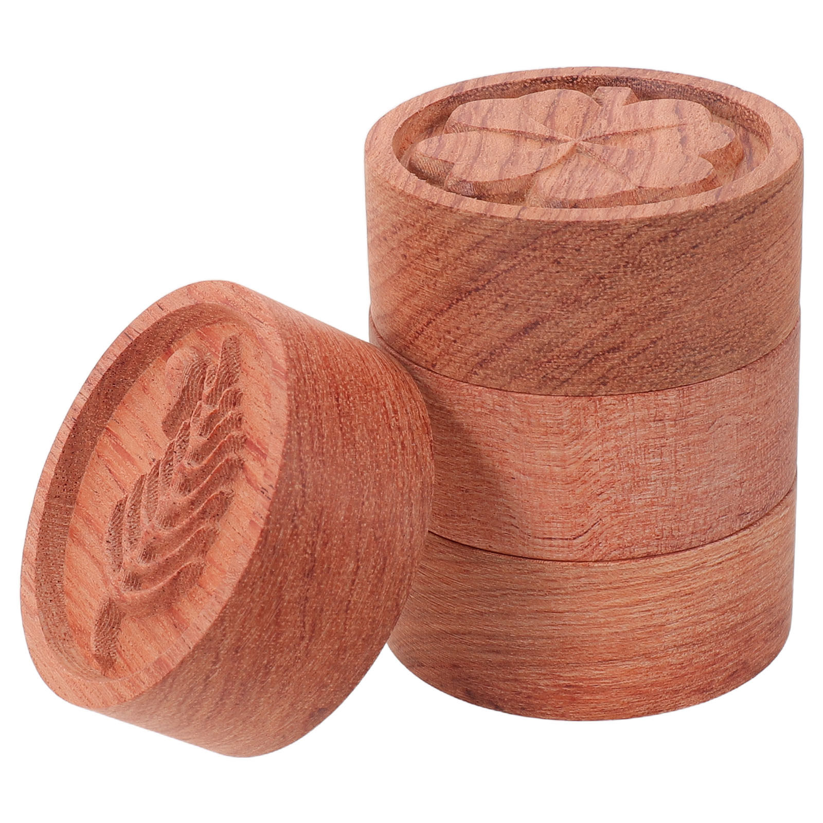 4Pcs Wood Passive Essential Oi - Car Air Freshener 评论和价格