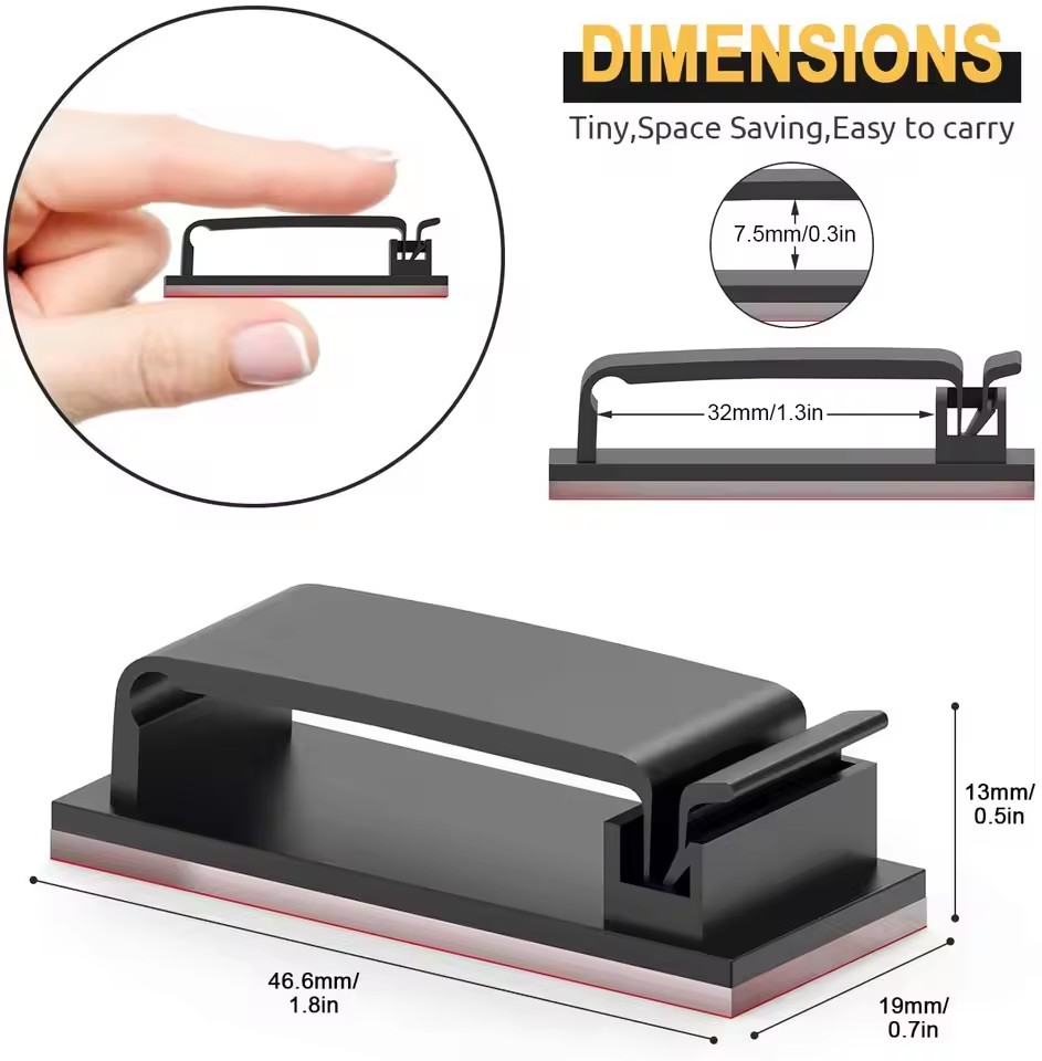 Self-adhesive Cable Organizer  - Car Organizer 评论和价格
