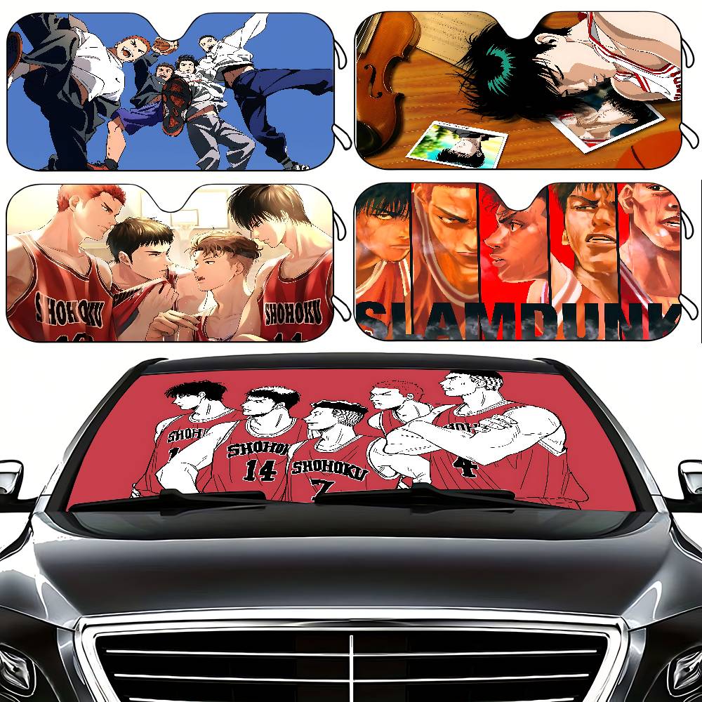 Anime S-Slam Dunk Stylish And  - Windshield Sun Shade 评论和价格