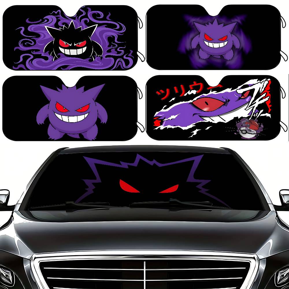 Anime Cute G-Gengar Stylish An - Windshield Sun Shade 评论和价格