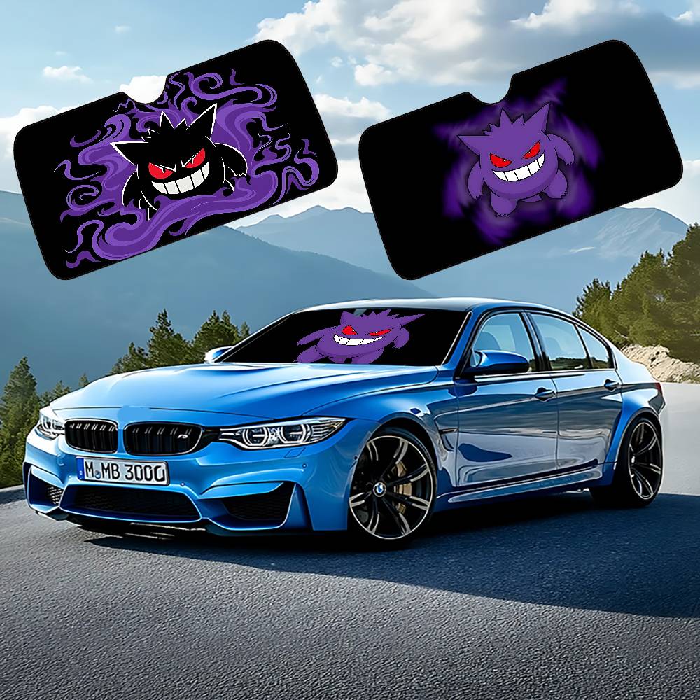 Anime Cute G-Gengar Stylish An - Windshield Sun Shade 评论和价格