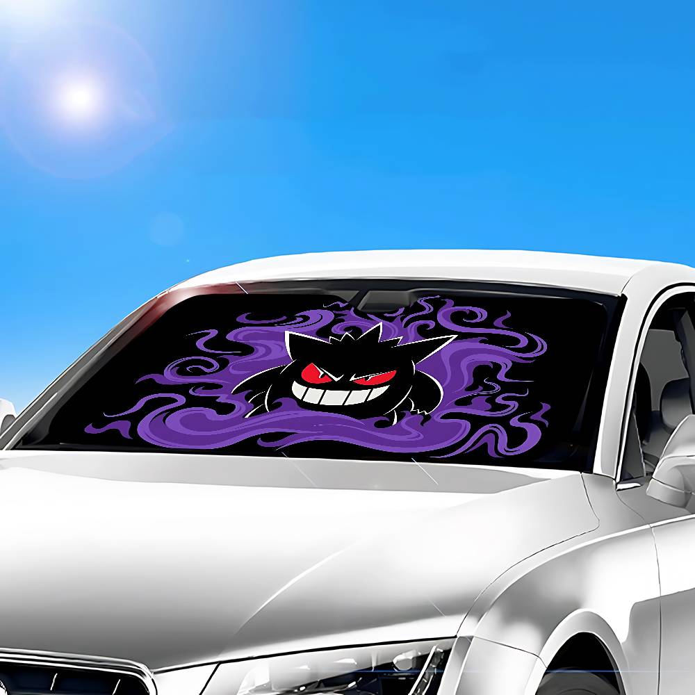 Anime Cute G-Gengar Stylish An - Windshield Sun Shade 评论和价格