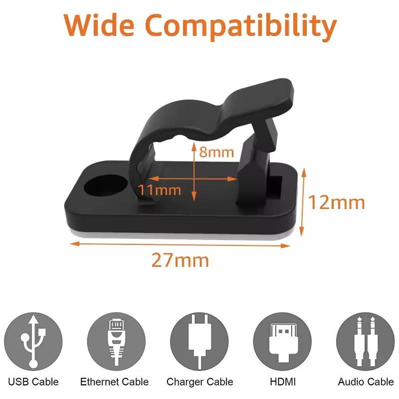 Self Adhesive Cable Clips Cord - Car Cable Organizer 评论和价格