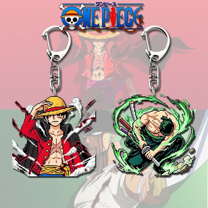 Cartoon One Piece Luffy Zoro A - Car Accessories Japanese 评论和价格