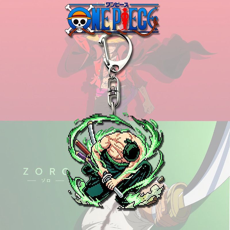 Cartoon One Piece Luffy Zoro A - Car Accessories Japanese 评论和价格