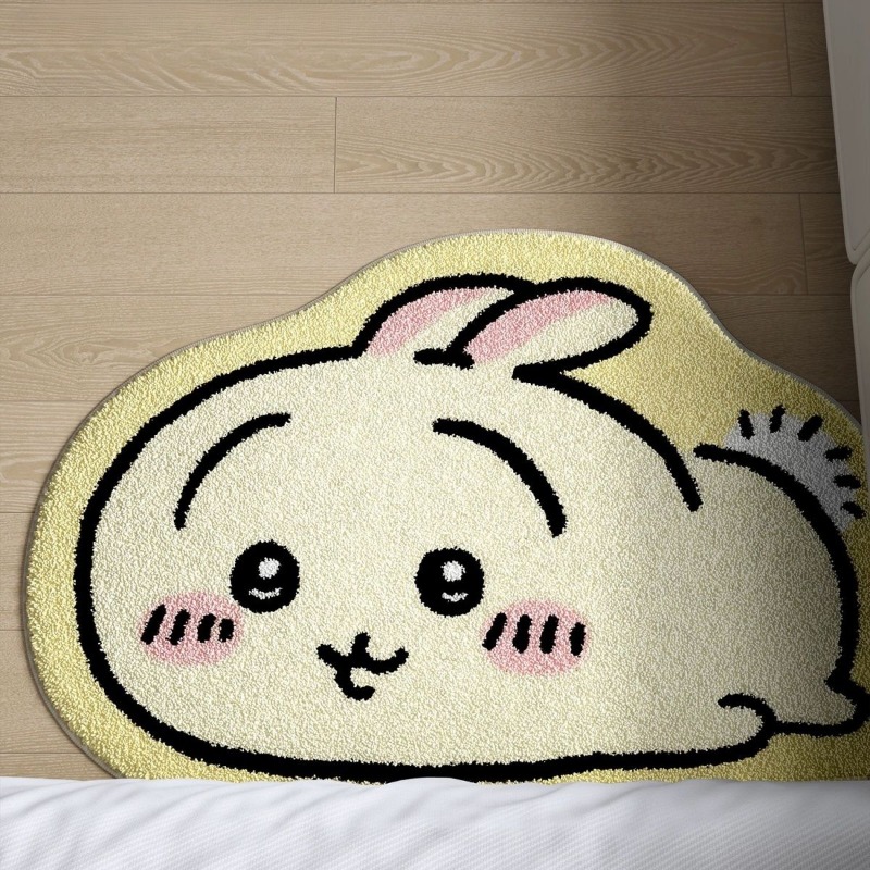 -Chiikawa！！！ Cartoon Rug Anime - Car Floor Mat 评论和价格