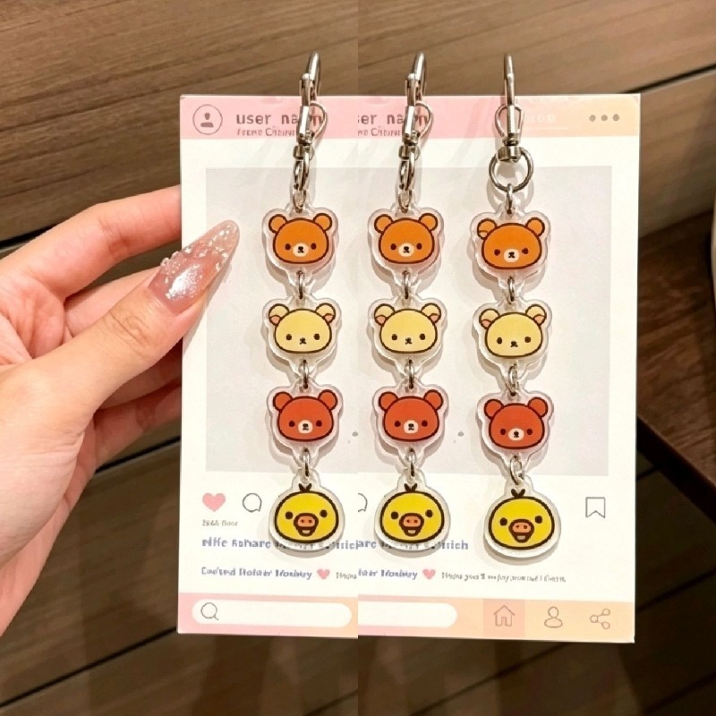 Anime Cartoon Rilakkuma Acryli - Car Accessories Japanese 评论和价格