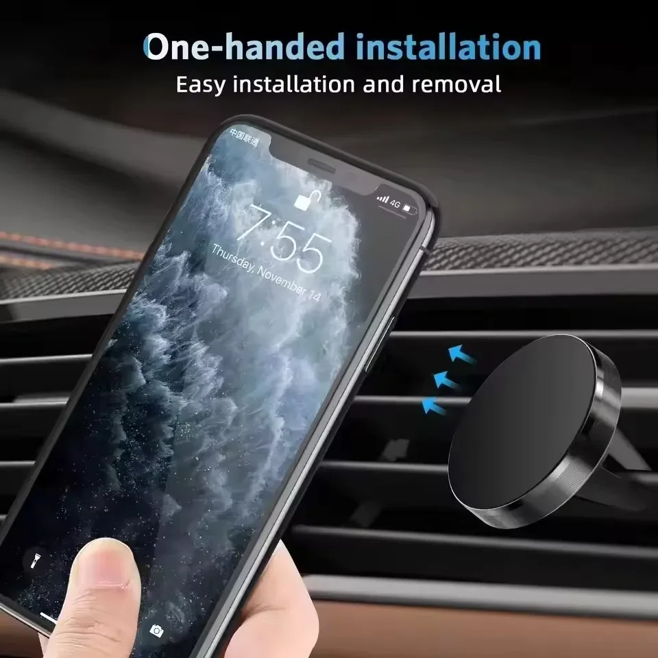 Magnetic Car Phone Holder Moun - Car Phone Holder 评论和价格
