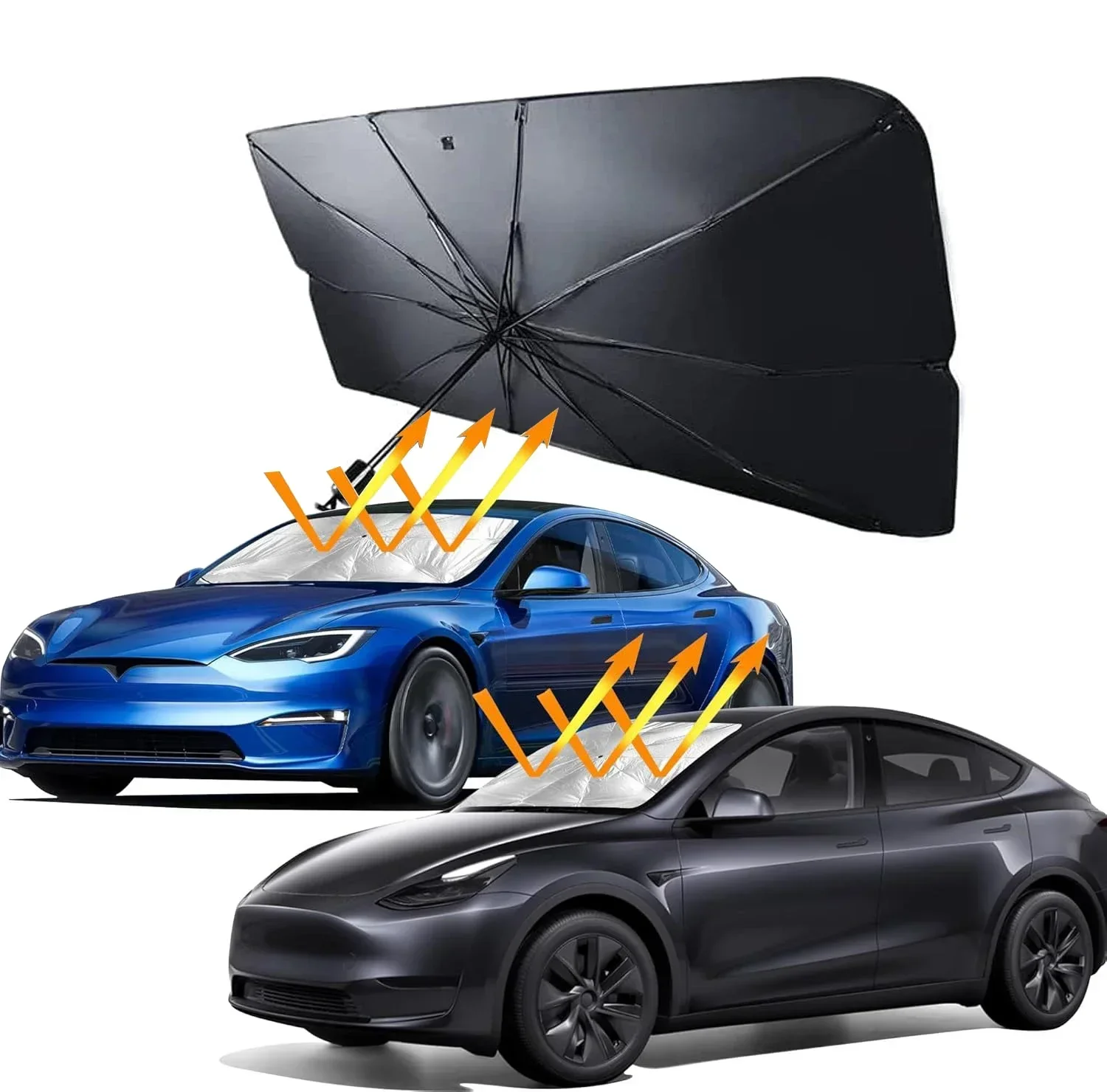 Foldable Car Sun Shade Protect - Windshield Sun Shade 评论和价格