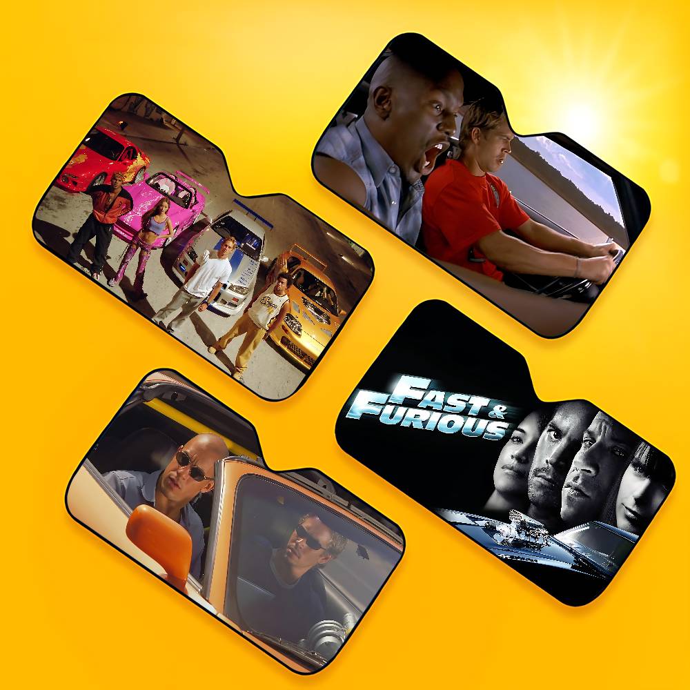 Movie F-Fast And F-Furious Car - Windshield Sun Shade 评论和价格