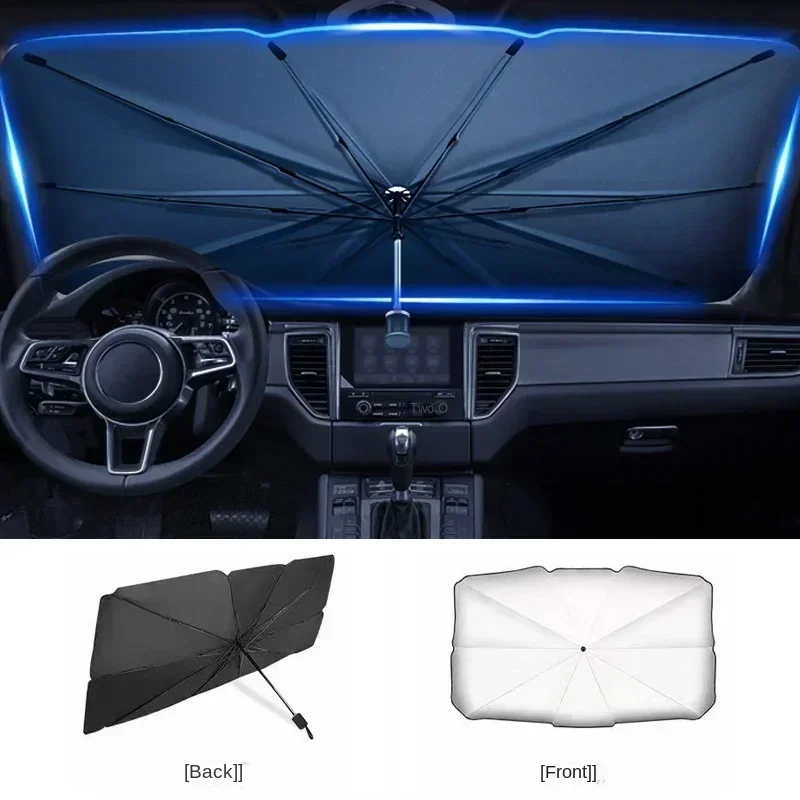 Car Sun Shade Protector Paraso - Windshield Sun Shade 评论和价格