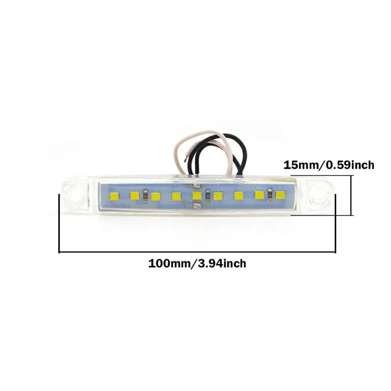 30pcs 12V 24V White LED Light  - Car Led Light 评论和价格