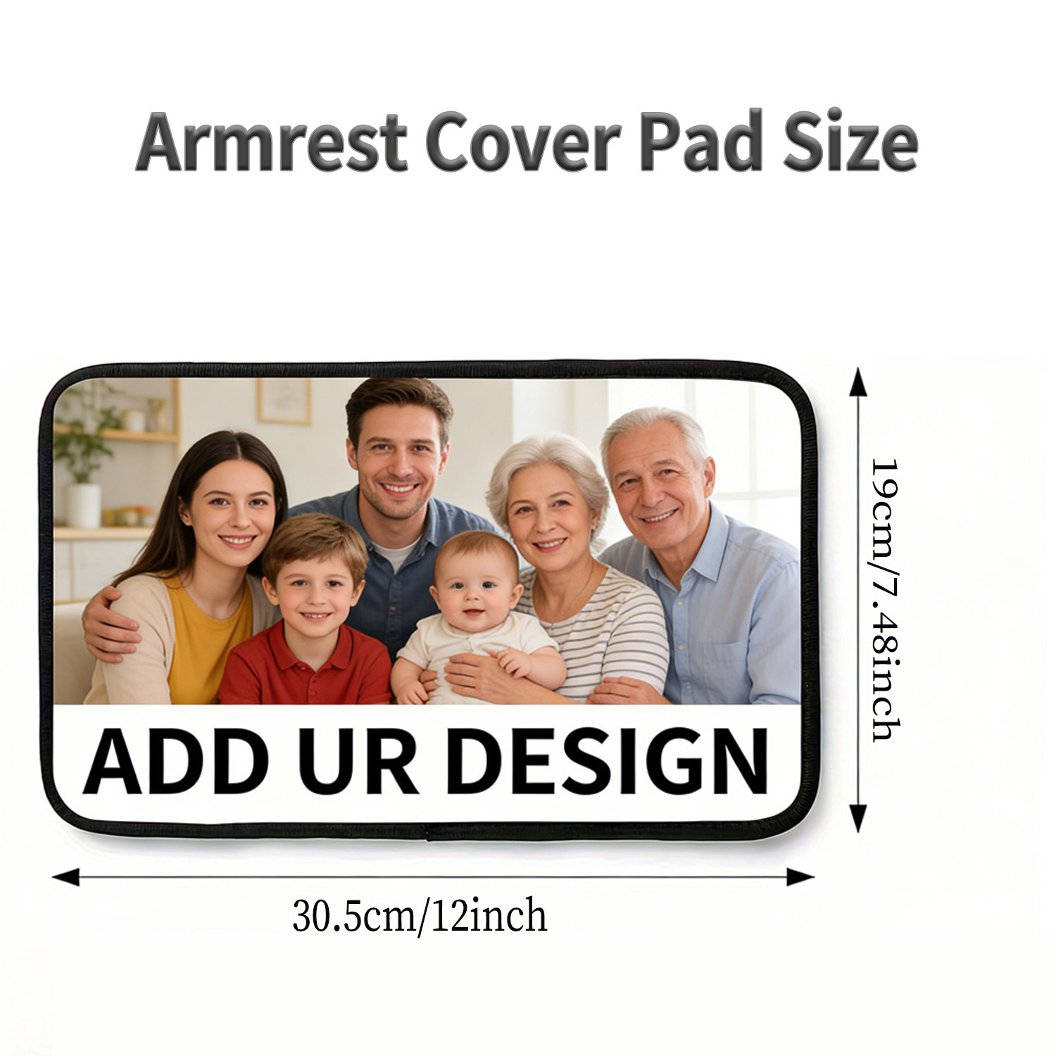 1pc Custom Print Car Armrest C - Car Seat Cover 评论和价格