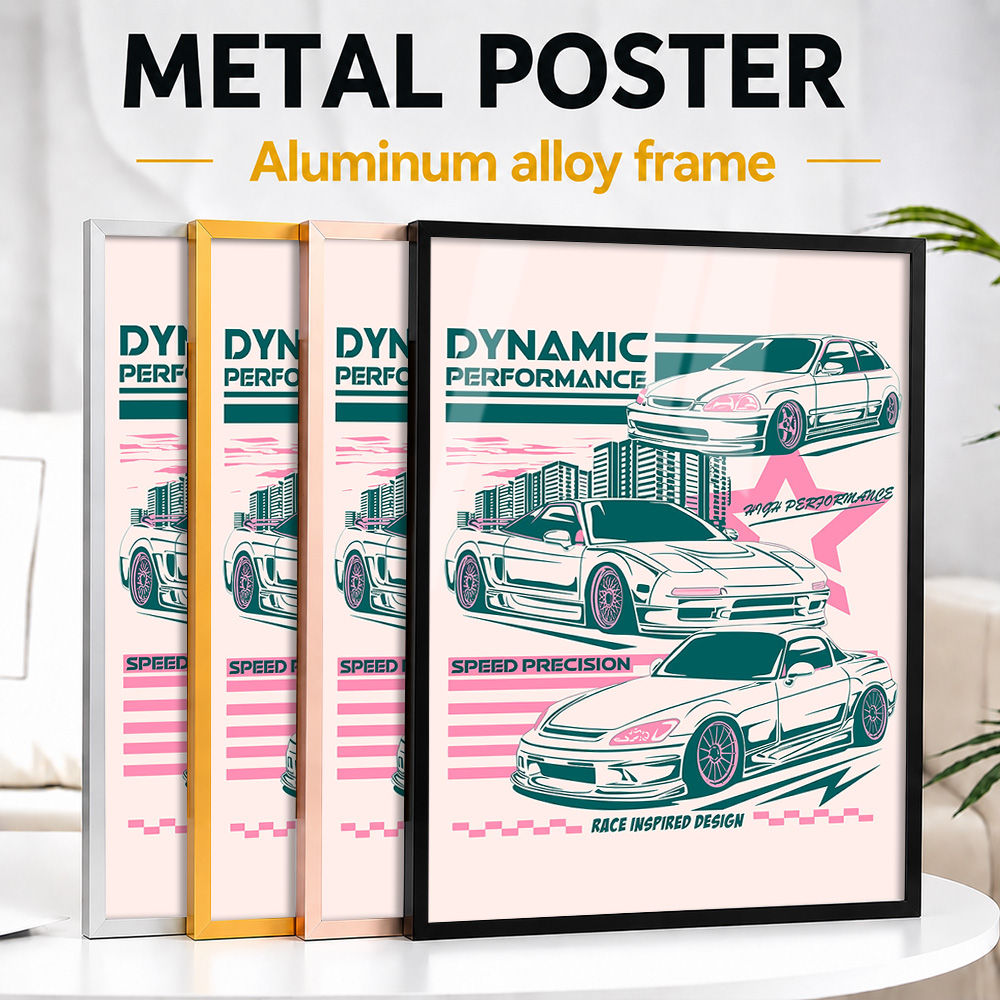 JDM Car Metal Poster With Alum - Car Mirror 评论和价格