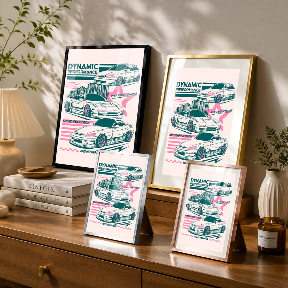 JDM Car Metal Poster With Alum - Car Mirror 评论和价格