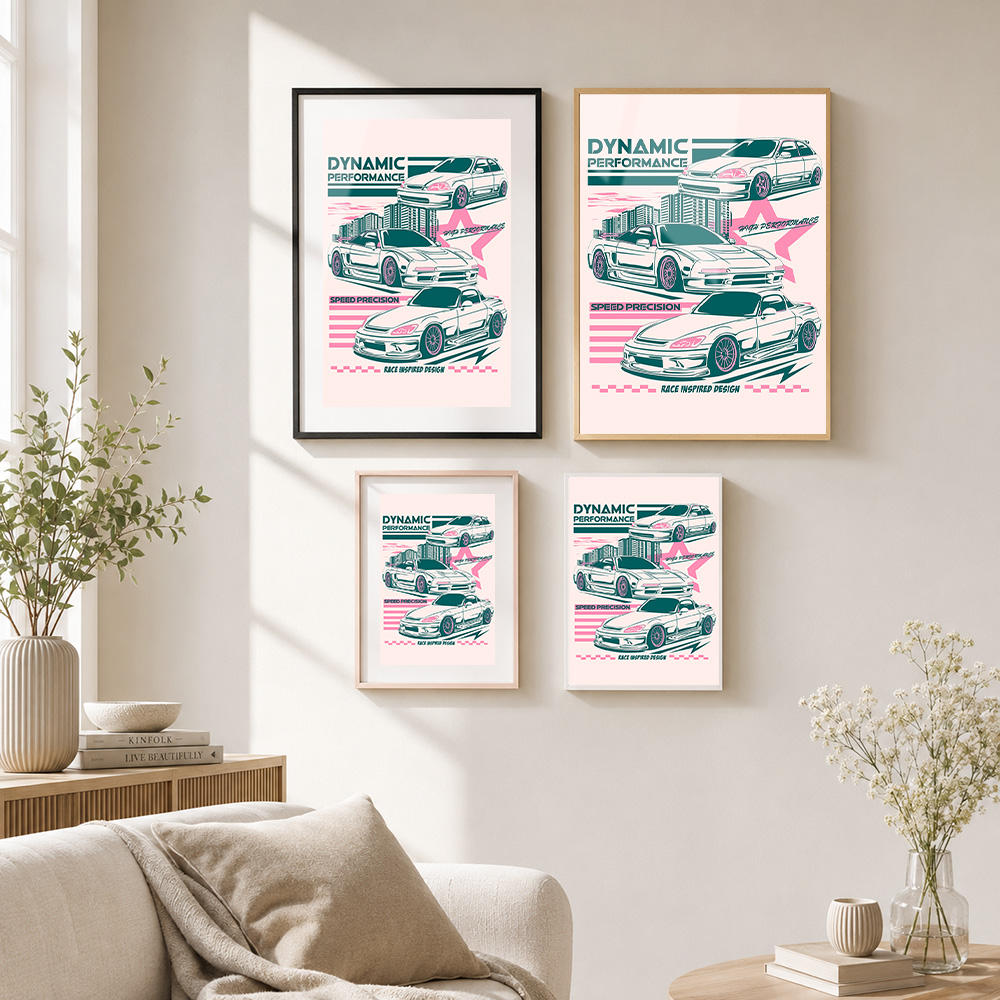 JDM Car Metal Poster With Alum - Car Mirror 评论和价格