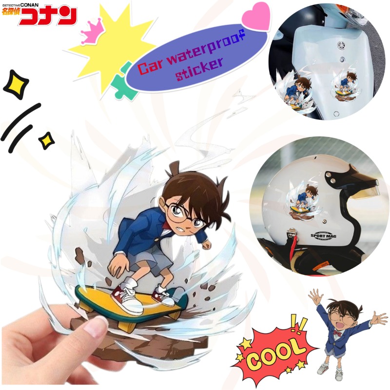 Detective Conan Cartoon Skateb - Car Accessories Japanese 评论和价格