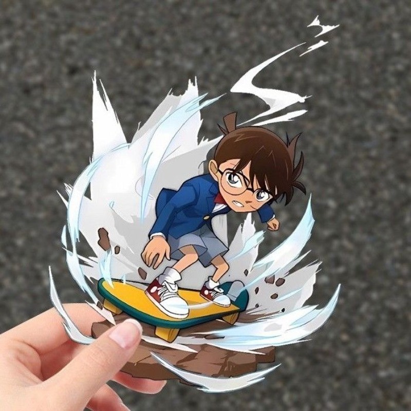 Detective Conan Cartoon Skateb - Car Accessories Japanese 评论和价格