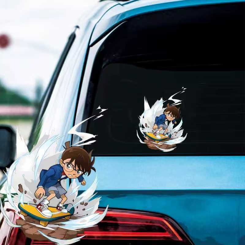 Detective Conan Cartoon Skateb - Car Accessories Japanese 评论和价格