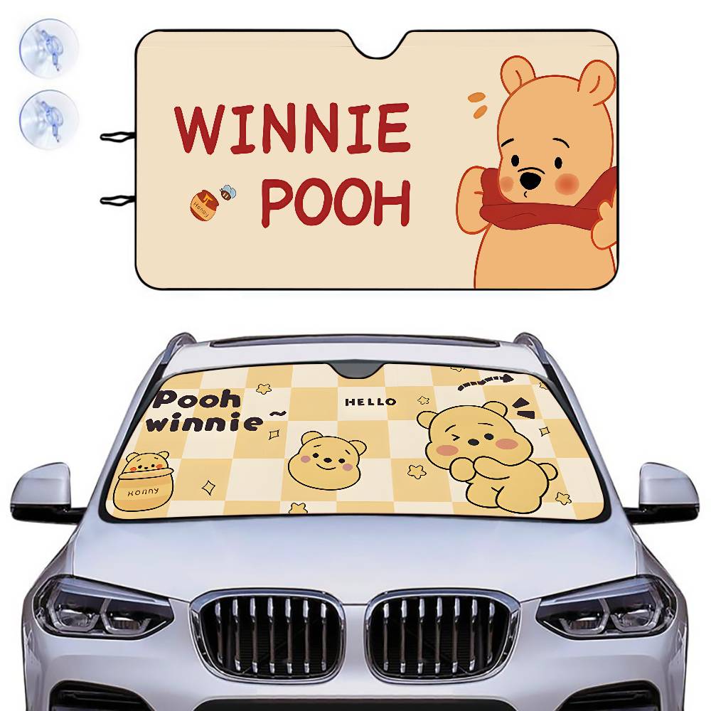 W-Winnies-The-P-Poohs Car Suns - Windshield Sun Shade 评论和价格