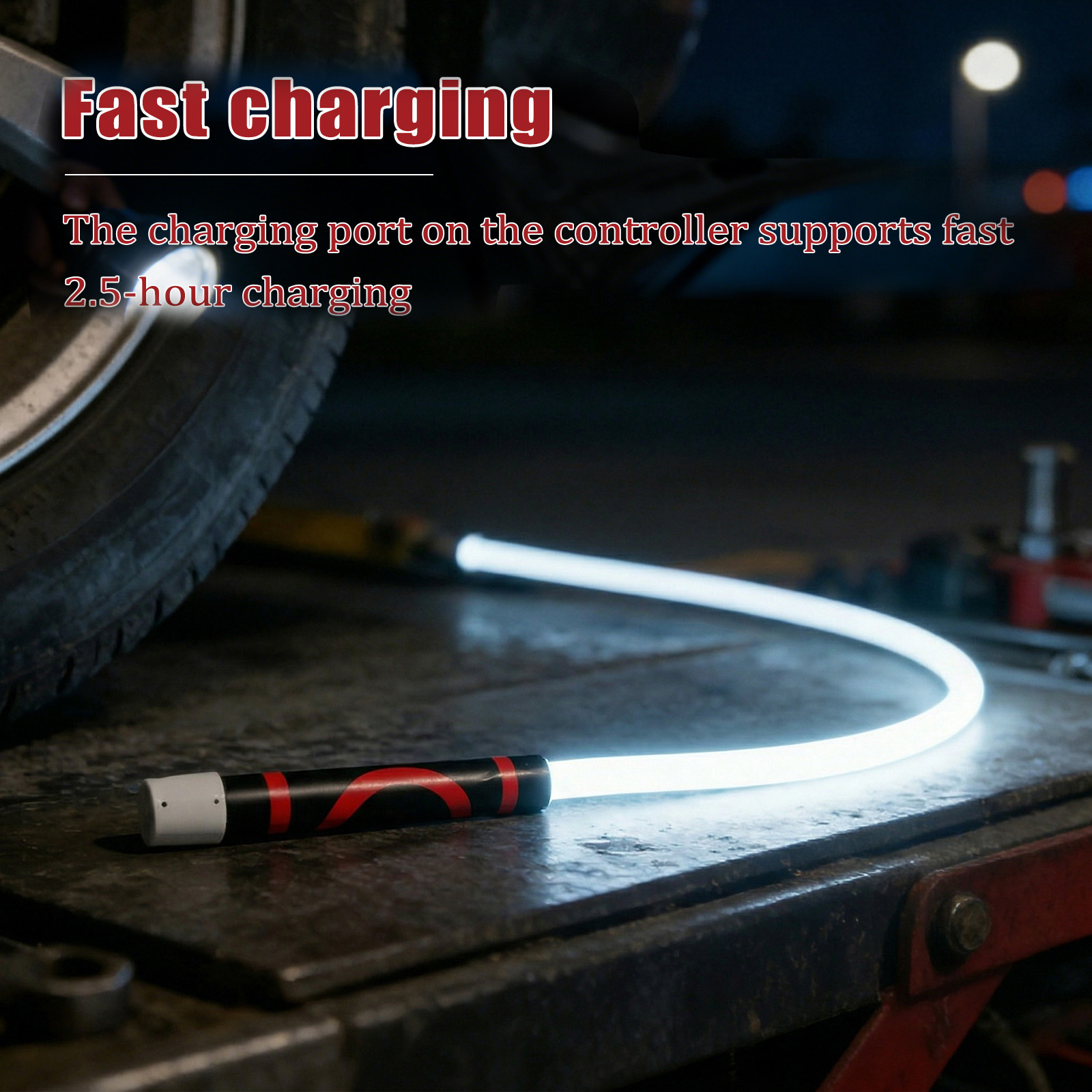 LED Flashlight Stick Long Batt - Car Led Light 评论和价格