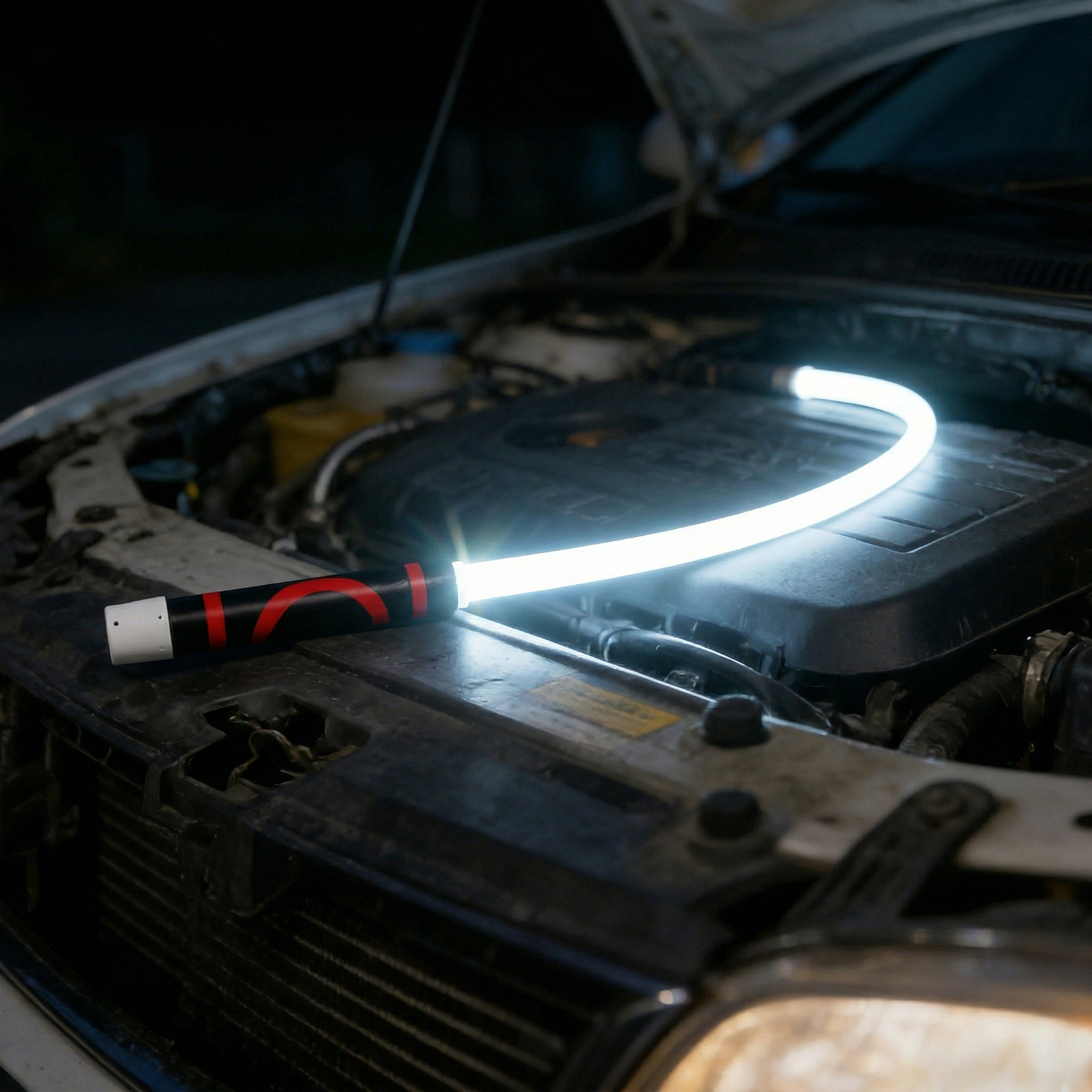 LED Flashlight Stick Long Batt - Car Led Light 评论和价格