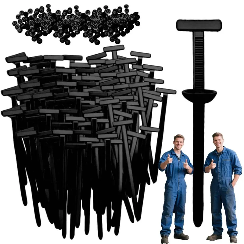 Car Nylon Black Cable Ties Pus - Car Cable Organizer 评论和价格